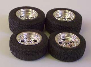 Goodyear Rally GT Tires Cragar Wheels Big Little 124 Model Car Parts 