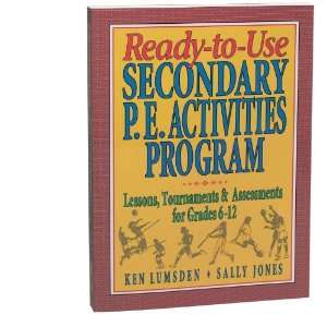  Pearson Education Ready To Use Secondary P.E. Activities 