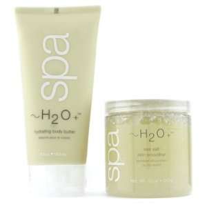 H2o+ Body Care   2pcs Sea Salt Set Skin Smoother 340g + Hydrating 