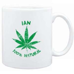    Mug White  Ian 100% Natural  Male Names