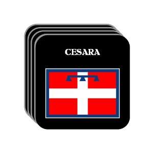   Region, Piedmont (Piemonte)   CESARA Set of 4 Mini Mousepad Coasters