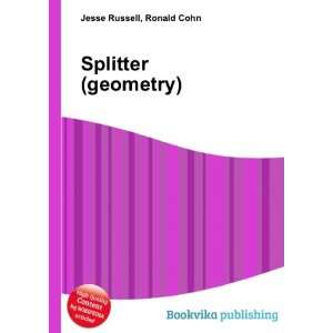  Splitter (geometry) Ronald Cohn Jesse Russell Books