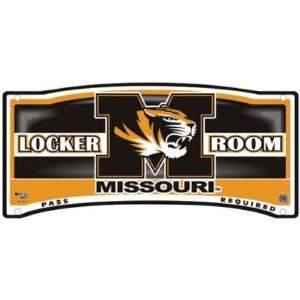 Missouri Tigers Official Logo Locker Room Sign  Sports 
