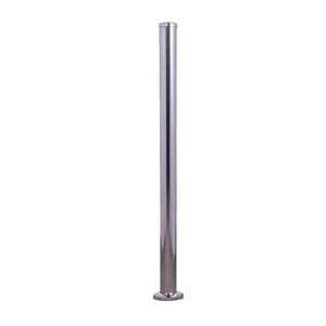  Barrier Post   Satin Chrome