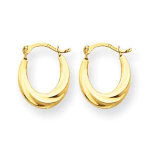  14k Shrimp Hoop Earrings Jewelry
