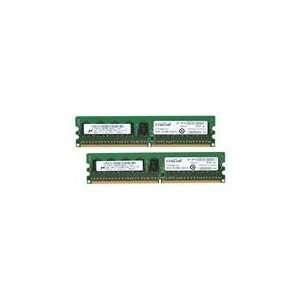   2GB (2 x 1GB) 240 Pin DDR2 SDRAM Dual Channel Kit Server Electronics