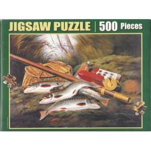  American Speckled Trout 500pc Jigsaw Puzzle Toys & Games