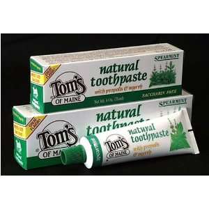 Toms of Maine Spearmint Toothpaste (Pack of 3)  Grocery 