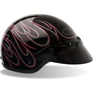  BELL SHORTY FLAMES HELMET (X SMALL) (PINK) Automotive