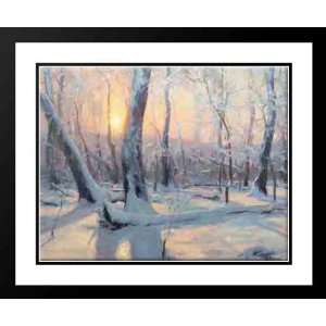 Gerhartz, Daniel F. 34x28 Framed and Double Matted Frost