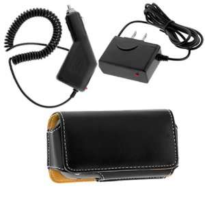 with IC Chip + Home Travel Charger + Black Universal Horizontal Large 