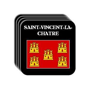   Charentes   SAINT VINCENT LA CHATRE Set of 4 Mini Mousepad Coasters