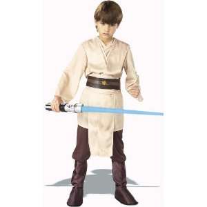  Jedi Knight Star Wars Childs Fancy Dress Costume S 122cm 