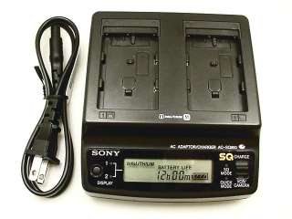 SONY AC SQ950 AC SQ950D AC VQ50 Dual Battery Charger  