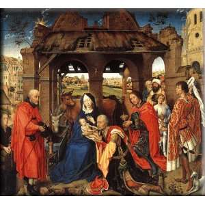   30x27 Streched Canvas Art by Weyden, Rogier van der