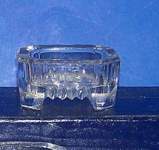 Crystal Glass Open Salt Cellars / Dips  