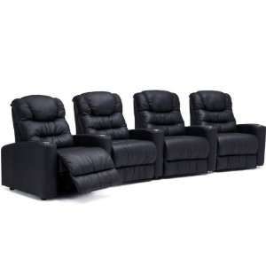 Coda Home Theater 4 Seat Row Leather Recliners from Palliser  