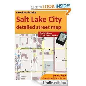 Map of Salt Lake City (USA) eBookWorldAtlas Team  Kindle 
