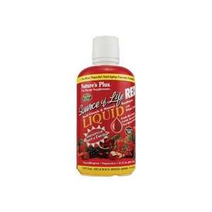 Natures Plus Source Of Life RED Liquid Multivitamin and Mineral Mixed 