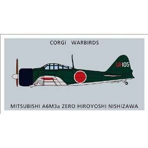  Corgi Mitsubishi A6M3A Zero 172 WB99611 