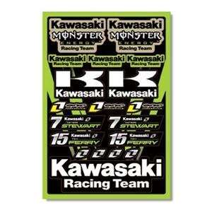  One Industries Team Kawasaki Decals     /   Automotive