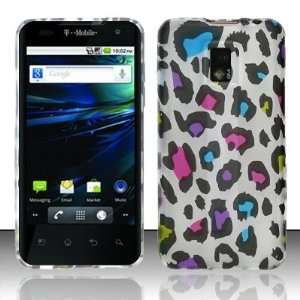  LG Optimus G2x T Mobile Rubberized TPU Cover   Colorful 
