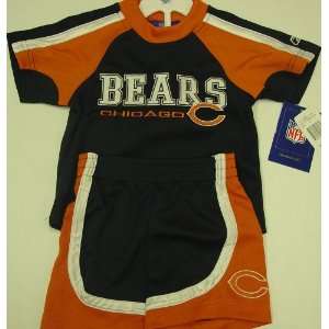  Chicago Bears REEBOK NFL Toddler 2 Piece Embroidered Short 