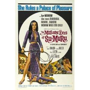  The Million Eyes of Sumuru Poster Movie (11 x 17 Inches 