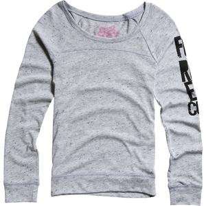  Fox Racing Womens Obstacle Long Sleeve Top   Small/Grey 