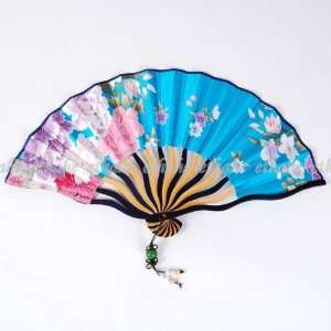  Chinese Mini Handheld Portable Fan Painting Flower Toys 