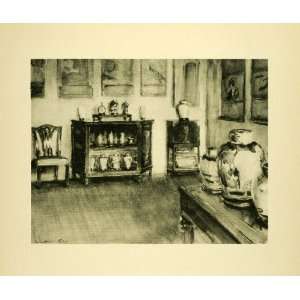  1920 Photogravure Chinoiseries Villa Sylvia France Ralph 