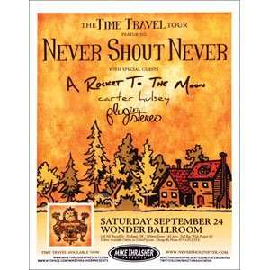  Never Shout Never   Posters   Limited Concert Promo