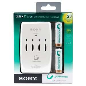   Quick Refresh Charger 4 Pre Charged Batterries NEW 008562010505  
