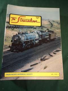   Pacific Train Historical Society Railroad Streamliner July 1988  