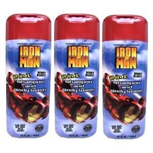 Iron Man 2 Two In One Shampoo And Body Wash, Hypoallergenic, Tear 