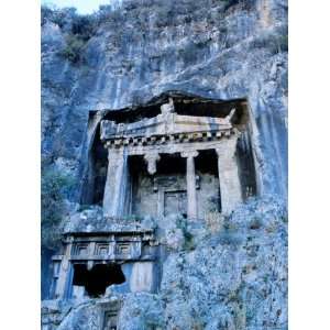  Lycian Rock Tombs, Amyntas Park, Fethiye, Turkey Places 