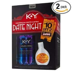  K Y Date Night Lubricant Combo (Couples Lubricant 