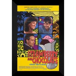  Strawberry and Chocolate 27x40 FRAMED Movie Poster   A 