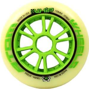  Whip Indoor Flat Track Inline Racing Skate Wheels Color Green Choice 