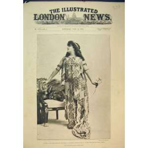    Madame Sarah Bernhardt 1892 Cleopatra Opera Sardou