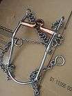 MEXICAN CHARRO SADDLE BIT HORSE WESTERN STAINLESS STEEL FRENO ON SALE 