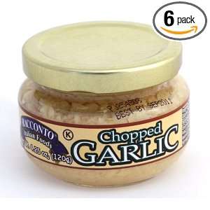 Racconto Chopped Garlic, 4.25 Ounce Grocery & Gourmet Food