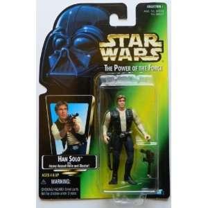   Wars Power of the Force Red Card Han Solo Action Figure Toys & Games