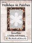 Holidays In Patches Snowflake Wall Quilt Pattern *NEW*