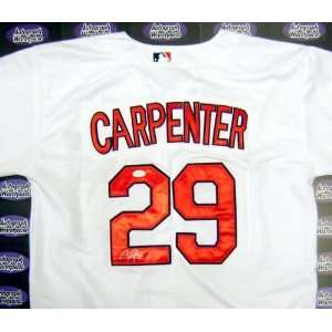 Chris Carpenter Autographed Jersey   JSA   Autographed MLB Jerseys