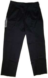   Out Khaki Invisable Flex Waistband Classic Fit Pants Black  