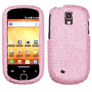 BLING SnapOn Cover Case Samsung GRAVITY SMART T589 Pink  