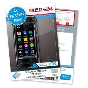 atFoliX FX Clear Invisible screen protector for Nokia 5800 XpressMusic 