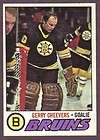 1977 78 OPC O Pee Chee Hockey Gerry Cheevers #260 Bosto