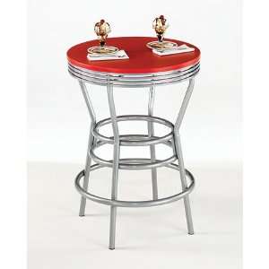    Home Styles Soda Shoppe Table with Laminate Top Furniture & Decor